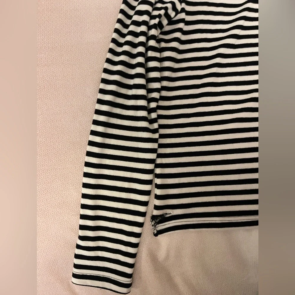 Jil Sander Striped Warm Turtleneck Size M - Picture 7 of 7